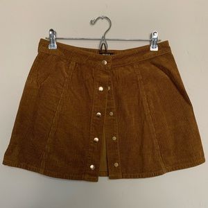 Forever 21 Corduroy Mini Skirt